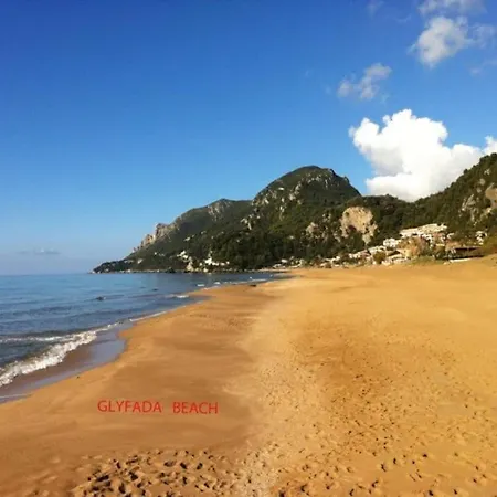 Corfu Glyfada Beach Apartment 58A Pelekas Extérieur photo